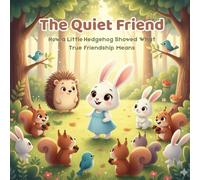 The Quiet Friend : How a Little Hedgehog Showed What True Friendship Means: Storybook For Kids Of Age 3-7 | Bedtime Stories For Kids-2025