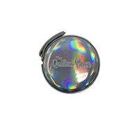 The Quilted Bear Mètre ruban circulaire - Mètre ruban rétractable carré avec double face métrique et impérial pour la couture, les tailleurs ou comme mètre ruban corporel 150 cm (arc-en-ciel)