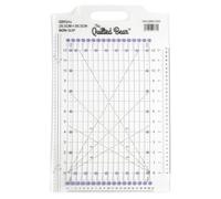 The Quilted Bear Règle de forme - Double épaisseur antidérapante multifonction avec règle de conversion pour le matelassage, la couture et la couture