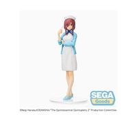 The Quintessential Quintuplets 2 - Statuette Spm Miku Nakano Nurse Ver. 21 Cm