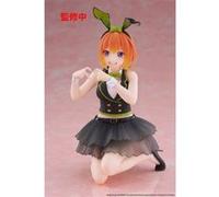 The Quintessential Quintuplets 3 - Statuette Desktop Cute Figure Yotsuba Nakano (Bunny Ver.) 13 cm Rose