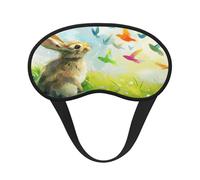 The Rabbit Yearning Masque pour les yeux ultime pour dormir, masque doux et confortable, masque relaxant sans pression nocturne.