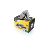 The Rag Company - Rip N' Rag Serviettes en microfibre multi-usages - Rouleau de 80 - 180 g/m²