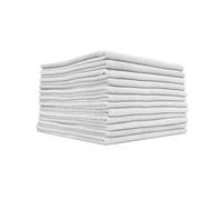 The Rag Company - The Edgeless Pearl - Serviette professionnelle en microfibre pour revêtement en céramique, retrait du nivellement et du scellant, sans rayures et sans étiquette, 320 g/m², 40,6 x