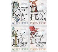 The Rain Wild Chronicles 4 Books Collection Set By Robin Hobb (Dragon Keeper, Dragon Haven, City of Dragons & Blood of Dragons)
