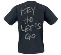 The Ramones Seal Hey Ho T-shirt pour homme Noir - Noir - Medium