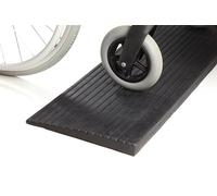 The Ramp People - TRP12RMP - Rampe de seuil en caoutchouc pour fauteuil roulant et scooter (12 mm de haut x 120 mm de long x 1000 mm de large, 1,60 kg)
