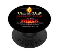 The Rapture va choquer Le Monde Entier. Êtes-Vous prêt ? PopSockets PopGrip Adhésif