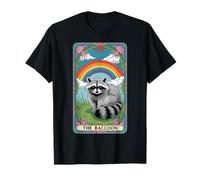 The Raton laveur Tarot Card Hippie Rainbow Funny Raton laveur T-Shirt