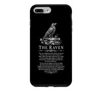 The Raven Edgar Allan Poe Littérature Gothique Oiseau Raven Lover Coque pour iPhone 7 Plus/8 Plus