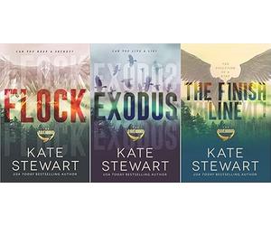 The Ravenhood 3 book Collections Flock, Exodus & The Finish Line In Paperback by Kate Stewart