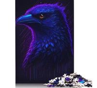 The Ravens Head Puzzle, 1000 Pièces, Puzzles Adultes, Puzzles pour Adultes, Adolescents, Homme, Femme, Cadeau, 38x26cm/1000pcs