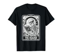 The Reader Library Carte de tarot Motif squelette T-Shirt