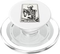 The Reader Livre de Lecture drôle Tarot Motif Squelette PopSockets PopGrip pour MagSafe