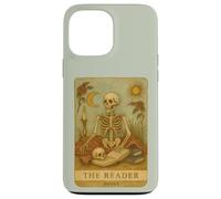 The Reader Squelette Tarot Vintage Book Lover Coque pour iPhone 13 Pro Max
