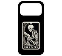 The Reader Tarot Card Funny Book Lover Livre de Lecture Squelette Coque pour iPhone 17 Pro Max