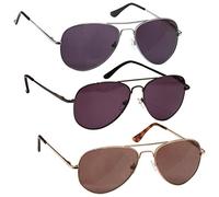 The Reading Glasses Company La Société Lunettes De Lecture Argent Or Gun Métal Gris Lecteurs Soleil Valeur Pack 3 Hommes Femmes SSS8-897 +2,50