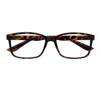 The Reading Glasses Company La Société Lunettes De Lecture Marron Écaille Lecteurs Grand Designer Style Hommes R83-2 +1,50