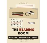 The Reading Room: An Extra Large Print Whodunit Word Search for Adults and Seniors: 6,800 Suspects, 15 Puzzles, One Killer - Every Grid Hides a Witness Statement