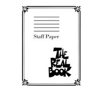 Hal Leonard – The Real Book: Staff Paper – Papier à musique 400 pages perforées, 9 portées/page