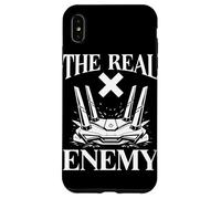 The Real Enemy Lag Funny Gamer Jeux vidéo Humour Coque pour iPhone XS Max