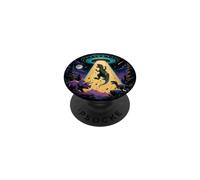 The Real Extinction Event Drôle OVNI Dinosaure Alien PopSockets PopGrip Adhésif