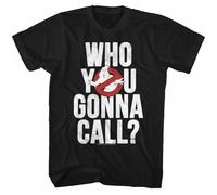 The Real Ghostbusters-Gon na Call - American Classics-Adult t-Shirt Black
