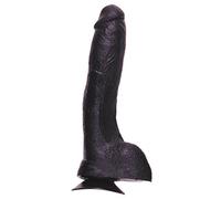 THE REAL ONE Pénis Dildo en Noir 24 cm
