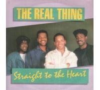 The Real Thing - STRAIGHT TO THE HEART 12" SINGLE UK JIVE 1986