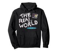 The Real World 1992 Distressed MTV Logo Vintage TV Sweat à Capuche