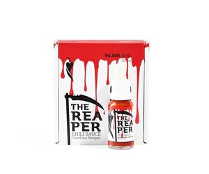 The Reaper 20 ml - Sauce Piquante Carolina Reaper Extrême - 96.581 SHU - Fermentée & Vegan - Style Louisiana - Pour Vrais Amateurs de Piment