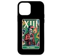 The Rebel Welder Carte de Tarot Squelette Punk pour soudage Gothique Coque pour iPhone 12 Mini