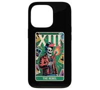 The Rebel Welder Carte de Tarot Squelette Punk pour soudage Gothique Coque pour iPhone 13 Pro