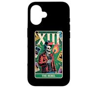 The Rebel Welder Carte de Tarot Squelette Punk pour soudage Gothique Coque pour iPhone 16