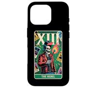 The Rebel Welder Carte de Tarot Squelette Punk pour soudage Gothique Coque pour iPhone 16 Pro