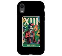 The Rebel Welder Carte de Tarot Squelette Punk pour soudage Gothique Coque pour iPhone XR