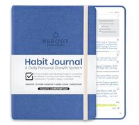 The Reboot Journal - Journal d'habitudes pour construire des habitudes positives qui changent la vie - Plan d'auto-amélioration quotidien guidé avec suivi des habitudes - Accélérez votre croissance