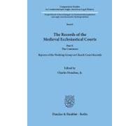 The Records Of The Medieval Ecclesiastical Courts I