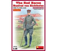 MiniArt – Maquette 1:16 Manfred von Richthofen (Red Baron) – Kit plastique à assembler, non peint