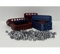 The Red & Blue Sparkly & Silver Screw Really annoying Gift Box - 134 vis