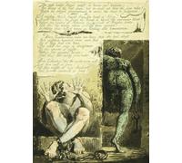 The red limb d Angel ez d in horror and tourment. From Europe a Prophecy first published in 1794. By English poet and artist William Blake 1757-1827. Poster Print by Ken Welsh (11 x 16)