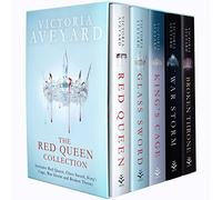 The Red Queen Collection Series Books 1 - 5 Box Set by Victoria Aveyard ( (Red Queen, Glass Sword, King's Cage, War Storm & Broken Throne)