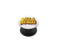 The Regal Beagle Bar Retro Three's Company Pub Logo PopSockets PopGrip Adhésif