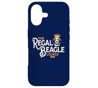 The Regal Beagle Pub Three's Company Retro Dog Crown Coque pour iPhone 17