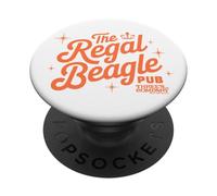 The Regal Beagle Pub Vintage Three's Company Logo PopSockets PopGrip Adhésif