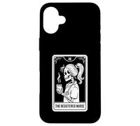 The Registered Nurse Tarot Card Squelette RN Nursing Coque pour iPhone 16 Plus