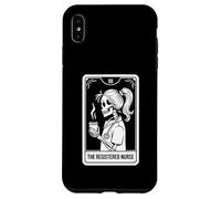 The Registered Nurse Tarot Card Squelette RN Nursing Coque pour iPhone XS Max