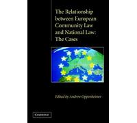 The Relationship Between European Community Law And National Law