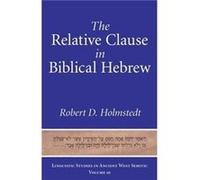 The Relative Clause in Biblical Hebrew by Robert D. Holmstedt Robert D. Holmstedt (Auteur)