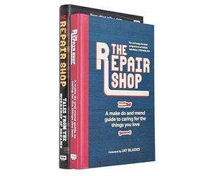 The Repair Shop Contes de l'atelier des rêves et de l'atelier de réparation Un manuel de bricolage et de réparation par Karen Farrington Ensemble de collection de 2 livres